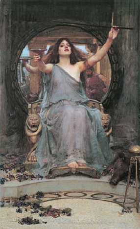 Circe_Offering_the_Cup_to_Odysseus wickipedia