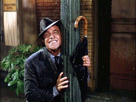 Gene Kelly y su paraguas