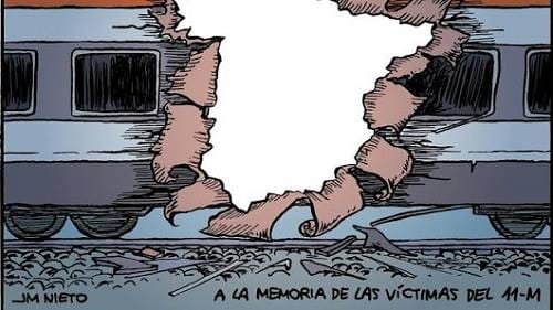 A LA MEMORIA DE LAS VÍCTIMAS DEL 11 M