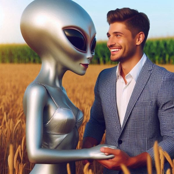 TORCUATO GAMBA CONOCIO A UNA EXTRATERRESTRE (MICRORRELATO)