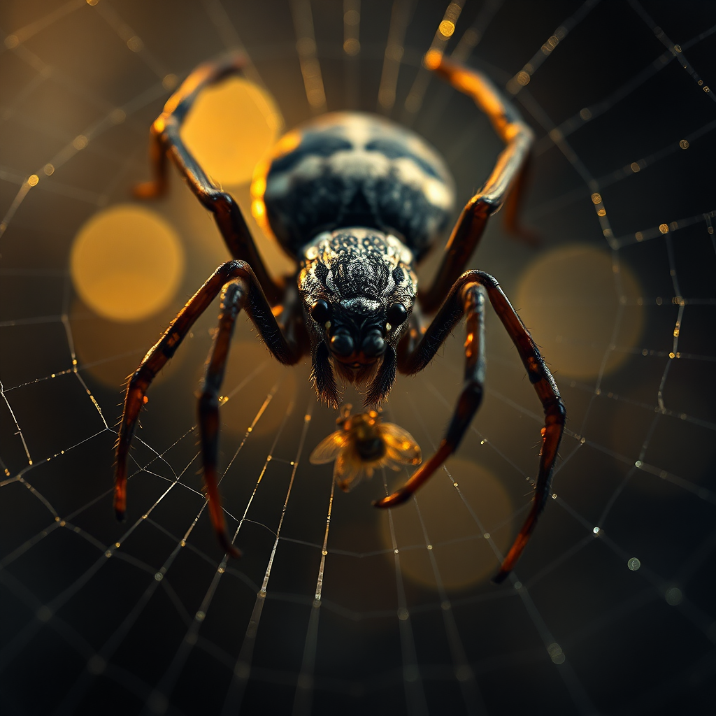 LA MOSCA Y LA ARAÑA (MICRORRELATO-FÁBULA)