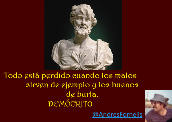 LO DIJO DEMÓCRITO
