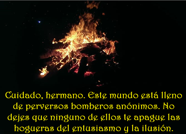 SOBRE SUPUESTOS BOMBEROS (PÍLDORAS FILOSÓFICAS)