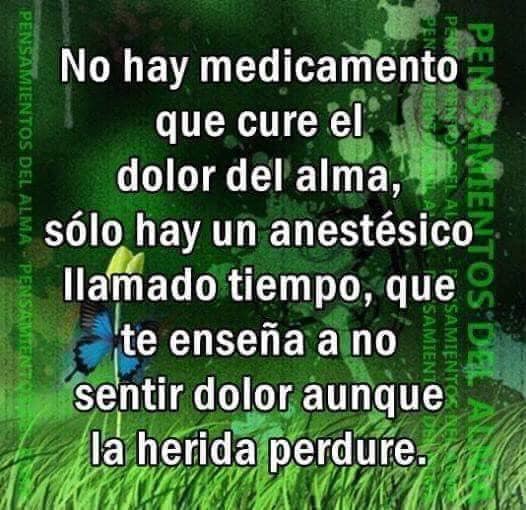 SOBRE EL DOLOR DEL ALMA.