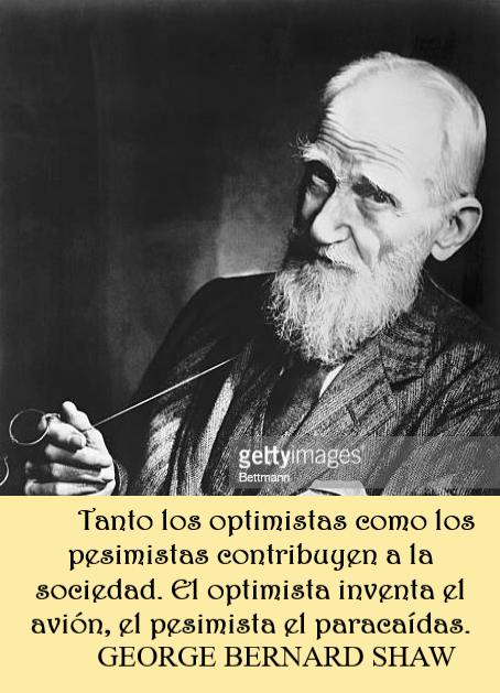 LO DIJO GEORGE BERNARD SHAW