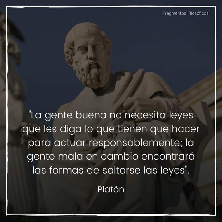 LO DIJO PLATÓN
