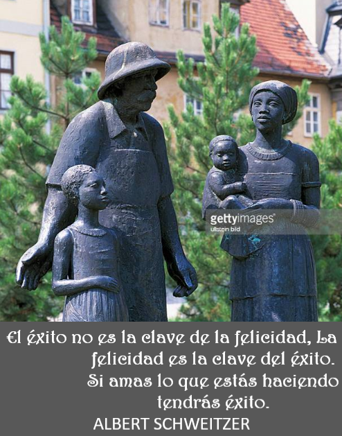 LO DIJO ALBERT SCHWEITZER