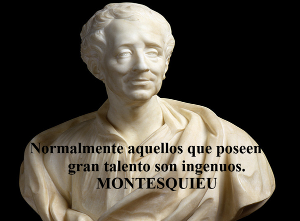 LO DIJO MONTESQUIEU