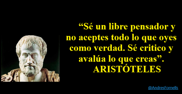 LO DIJO ARISTÓTELES