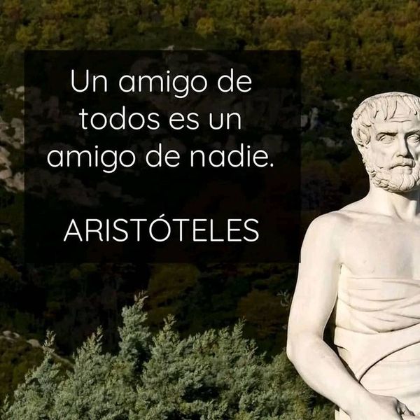 LO DIJO ARISTÓTELES
