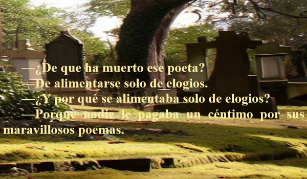 SOBRE LA MUERTE DE UN POETA (PÍLDORAS FILOSÓFICAS)
