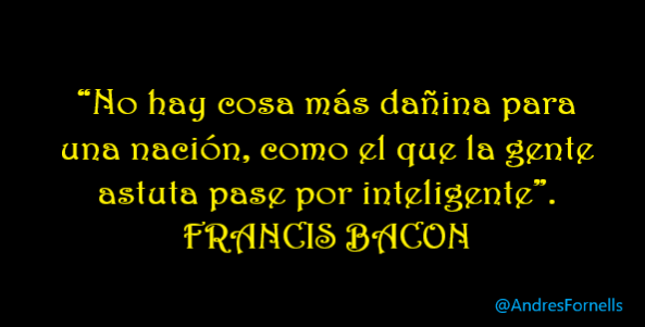 LO DIJO FRANCIS BACON