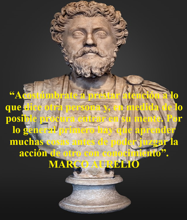 LO DIJO MARCO AURELIO