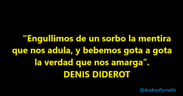 LO DIJO DENIS DIDEROT