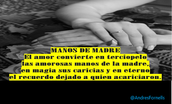 SOBRE LAS AMOROSAS MANOS DE LAS BUENAS MADRES (PÍLDORAS FILOSÓFICAS)