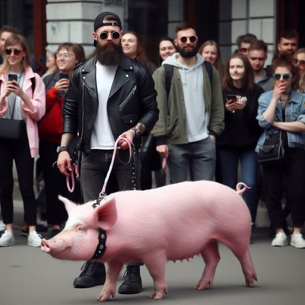 UN HOMBRE Y UN CERDO MATEMÁTICO (RELATO)