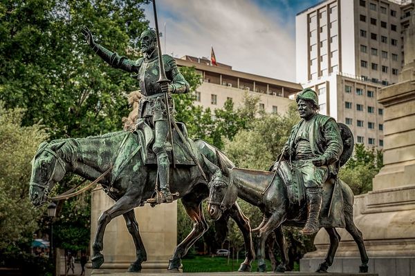 DON QUIJOTE, SANCHO PANZA Y EL MENSAJE (RELATO)