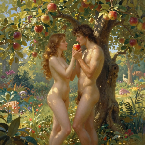 POBRECITOS ADÁN Y EVA, TAN INOCENTES  (MICRORRELATOS)